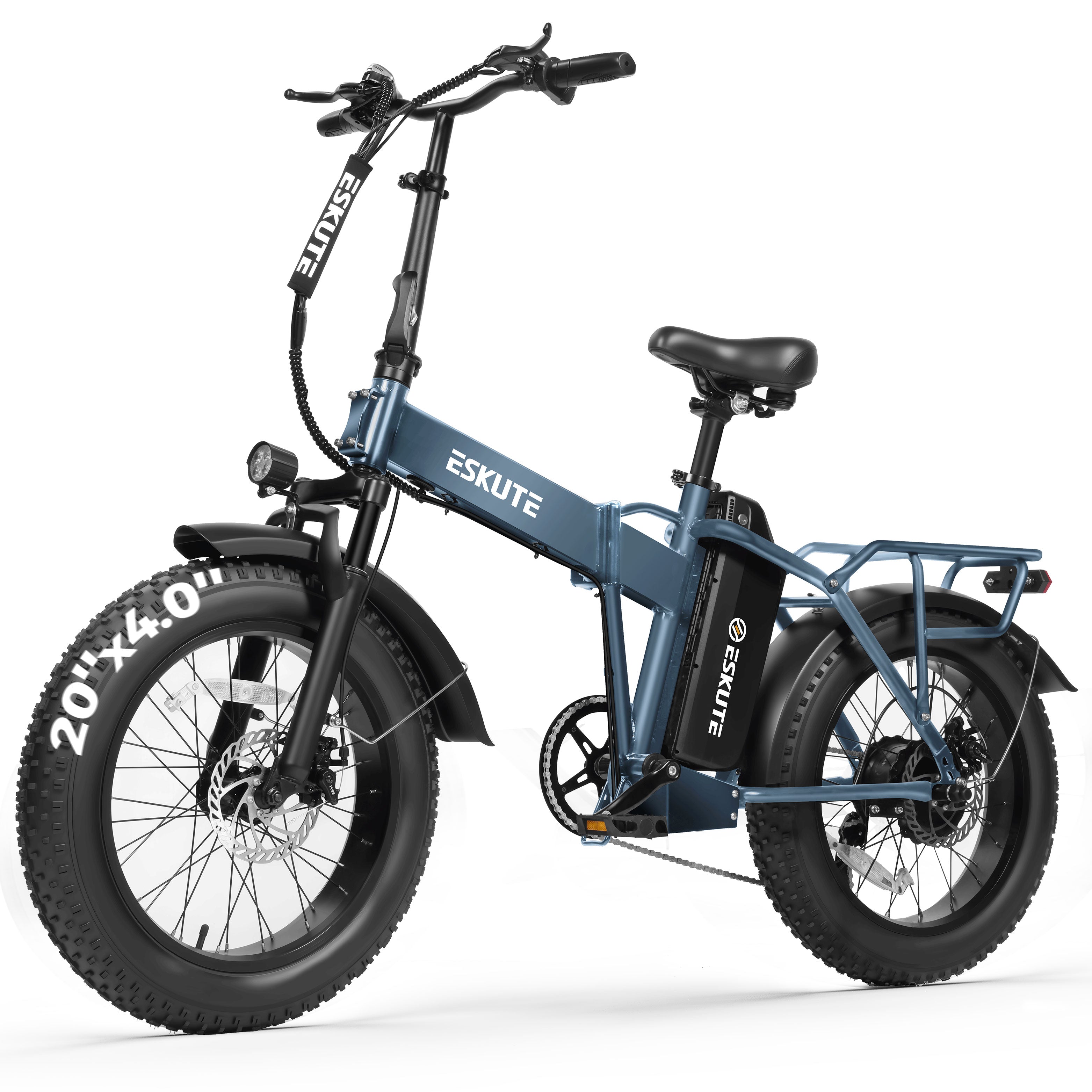 D300 Electric Bike for Adults, Folding Ebike with 1200W Peak Motor 28MPH, 48V 20.8Ah Removable Battery, 20"x4.0" Fat Tires, 80 Miles 7-Speed Gear, NFC Unlock,Black