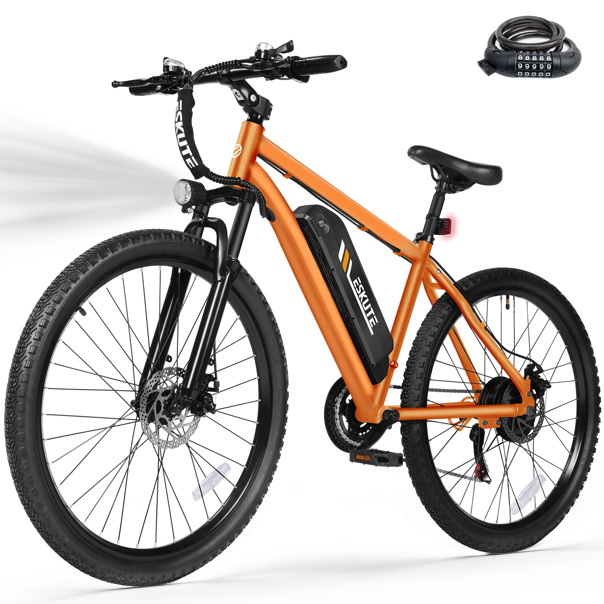M200-750W Electric Bike for Adults,27.5” 21-Speed Mountain E-Bike with 750W Peak Brushless Motor, 19 MPH, 48V 10.4Ah Removable Battery, Step-Over Frame, NFC Unlock, Black