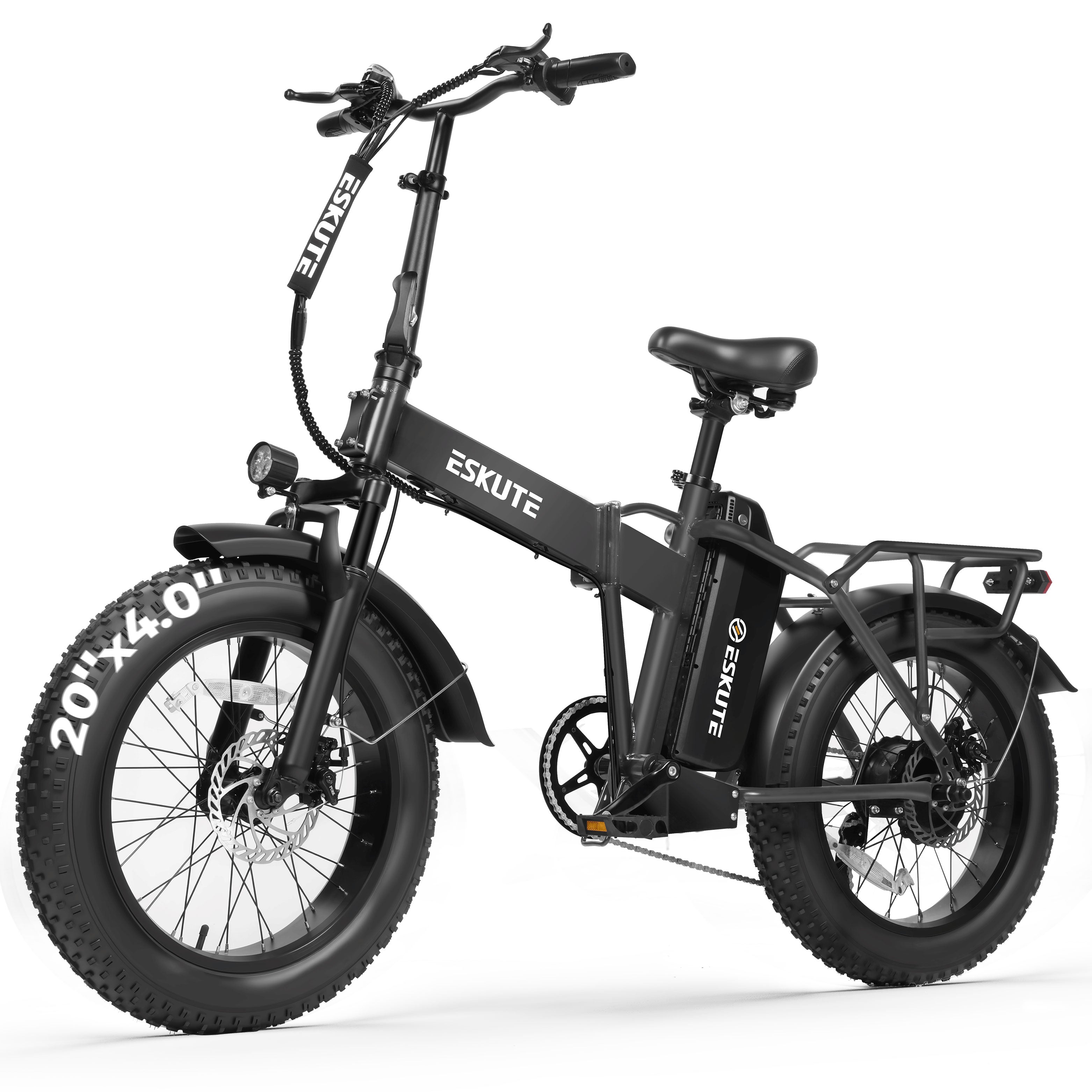 D300 Electric Bike for Adults, Folding Ebike with 1200W Peak Motor 28MPH, 48V 20.8Ah Removable Battery, 20"x4.0" Fat Tires, 80 Miles 7-Speed Gear, NFC Unlock,Black