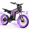 ESKUTE NOVA 01 Electric Dirt Bike for Adults and Teens, 52V 30Ah Battery, Up to 70-100 Miles Range, 2500W Peak Motor, Dual Suspension & Hydraulic Brakes, 19" Fat Tires