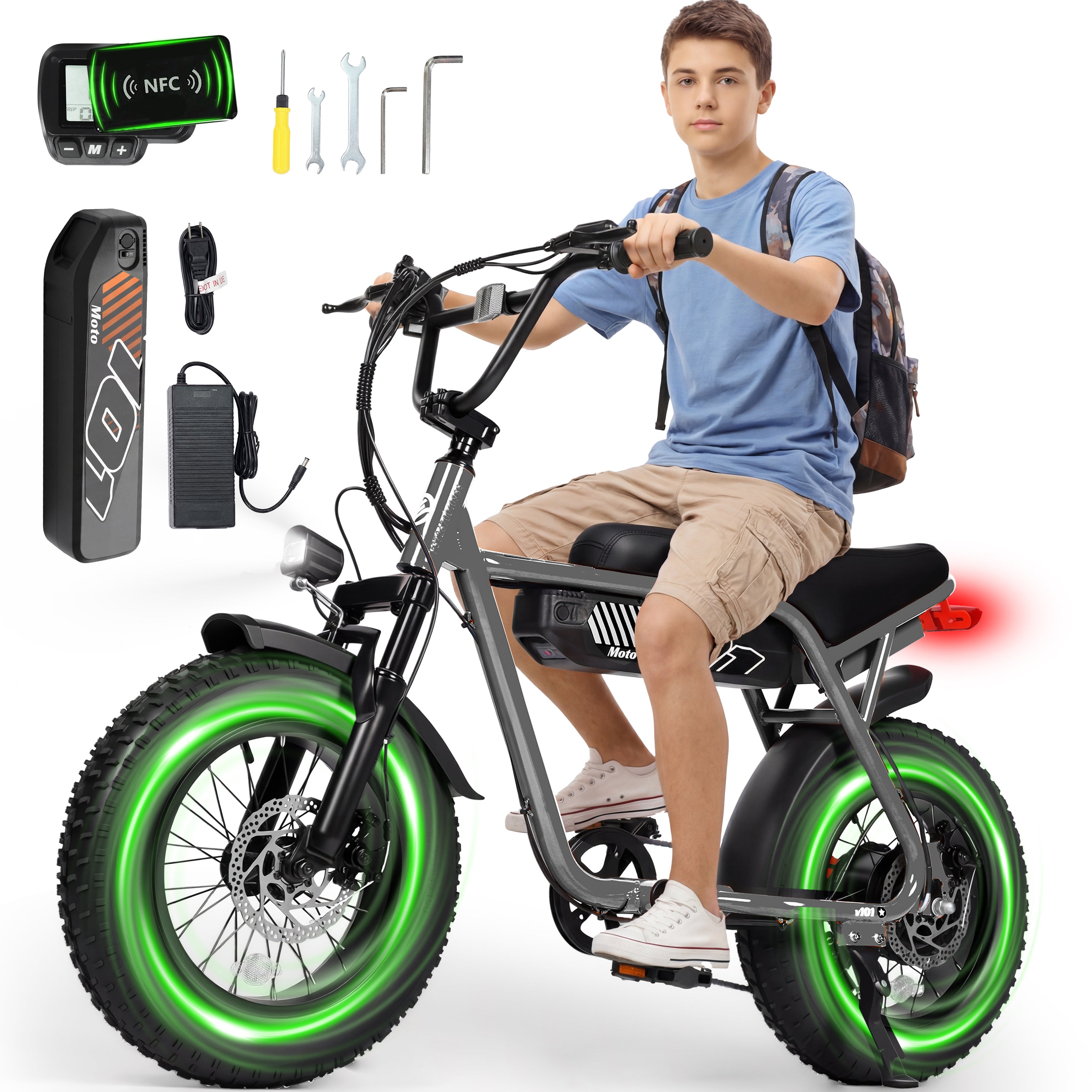 V101 Electric Bike for Teens Adults