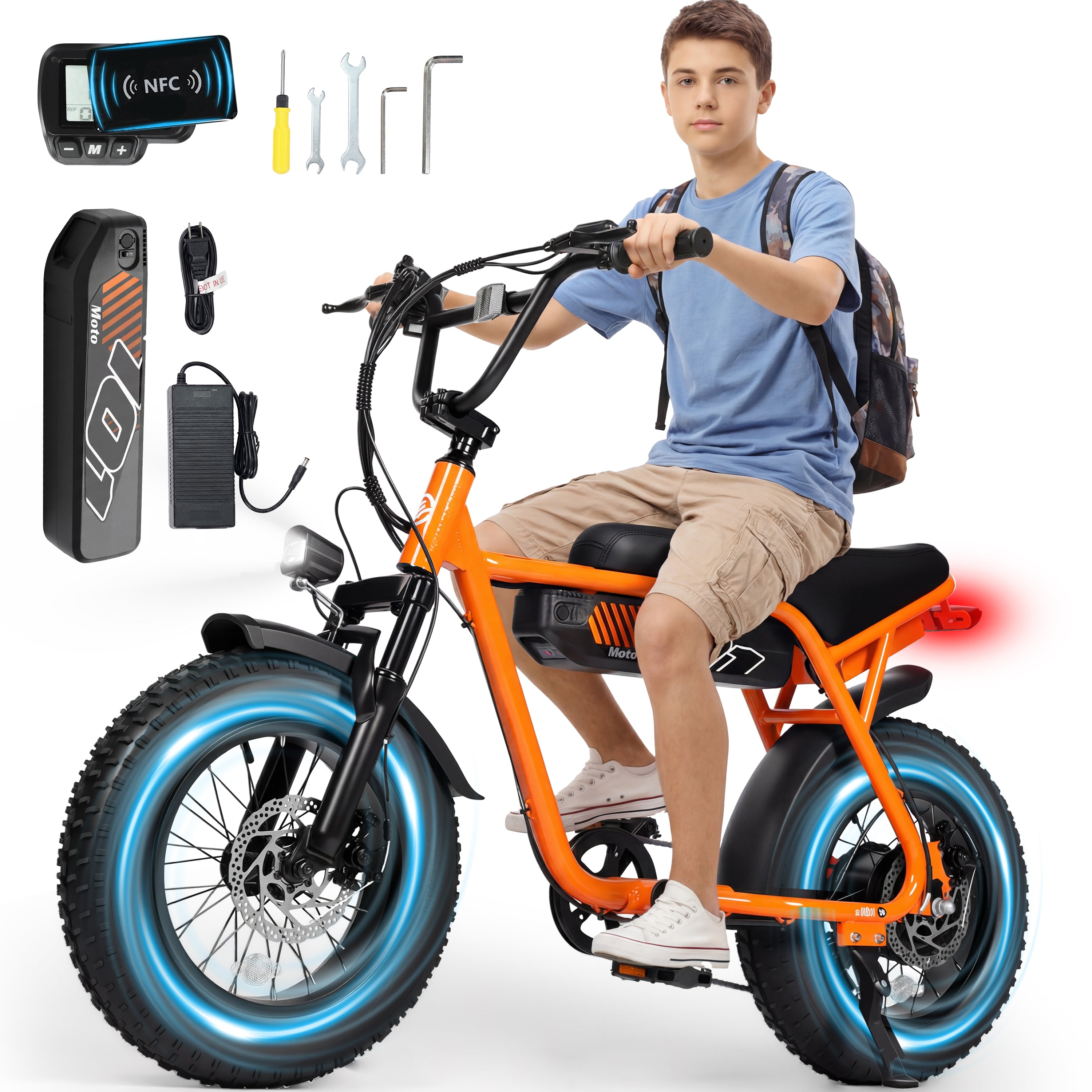 V101 Electric Bike for Teens Adults
