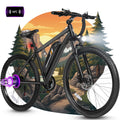 M200P-750W Electric Bike for Adults, 27.5” Mountain E-Bike, 21-Speed, 750W Peak Brushless Motor, 19MPH, 48V 13Ah Removable Battery, NFC Unlock, Step-Over Design Black