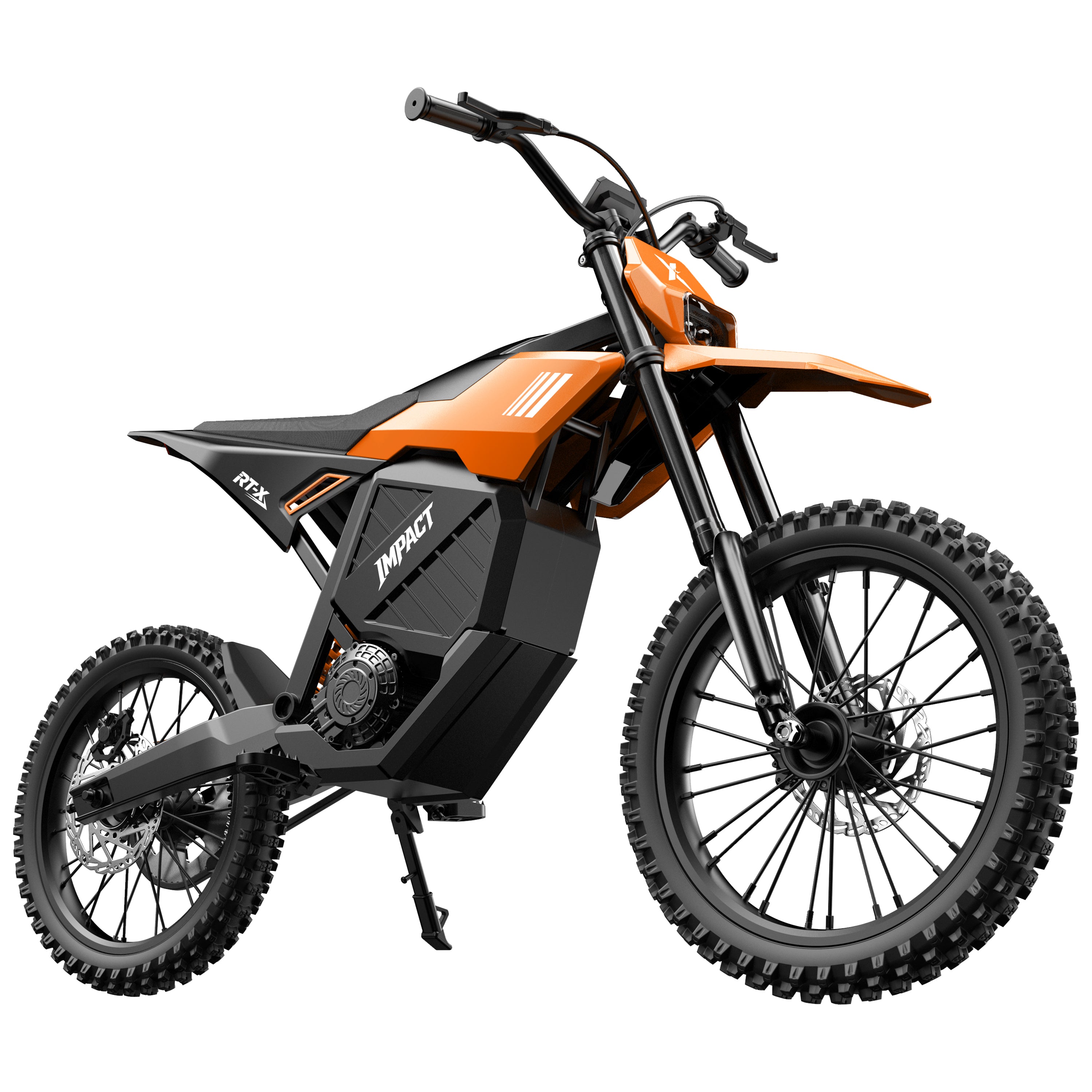 ESKUTE RT-X Electric Dirt Bike for Adults, 6500W Peak Motor, 53+ MPH Electric Motorcycle, 72V 30Ah Battery, 70-Mile Range, Hydraulic Dual Suspension, Off-Road E-Bike, Orange