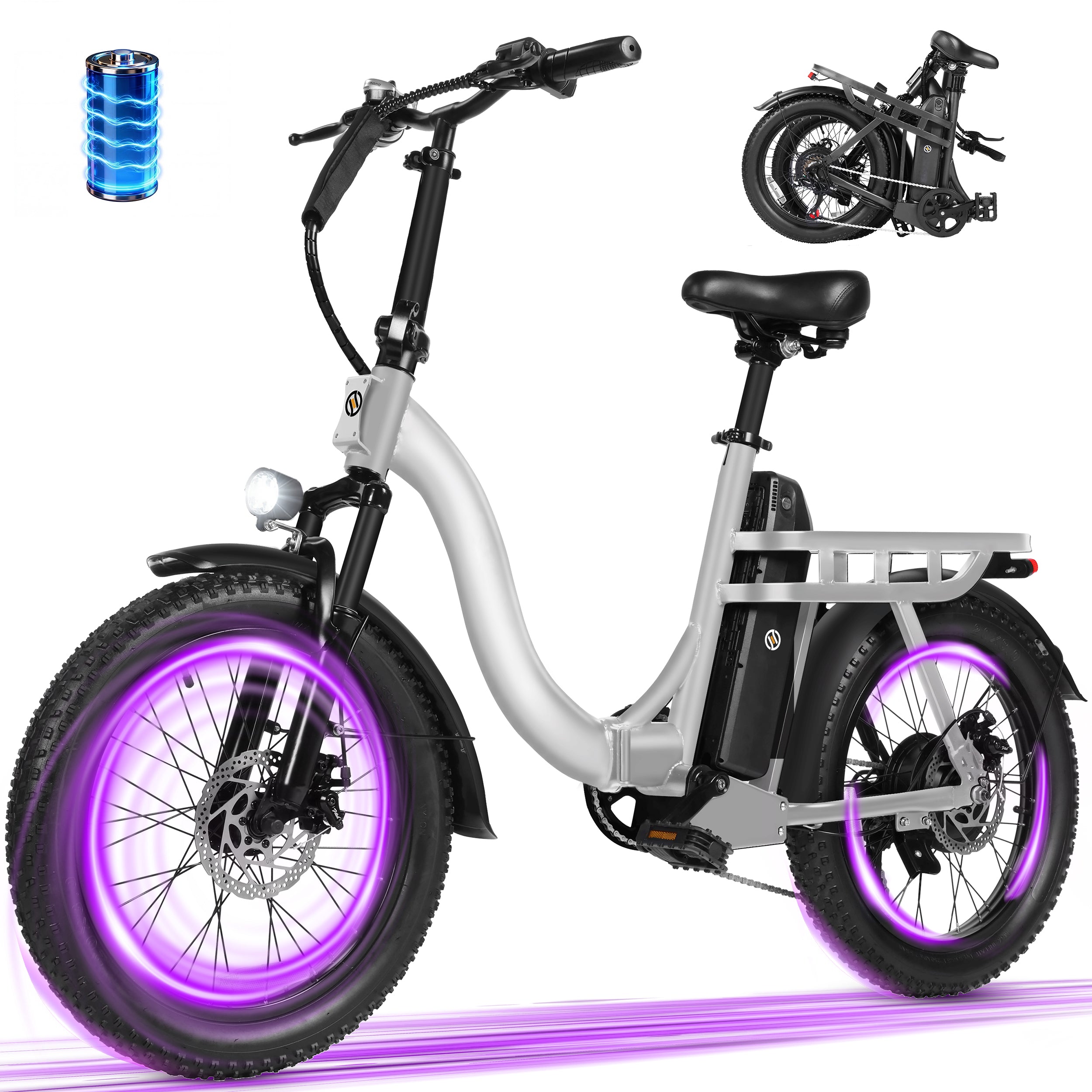 D200 Electric Bike for Adults 1200W Peak Motor 28 Mph