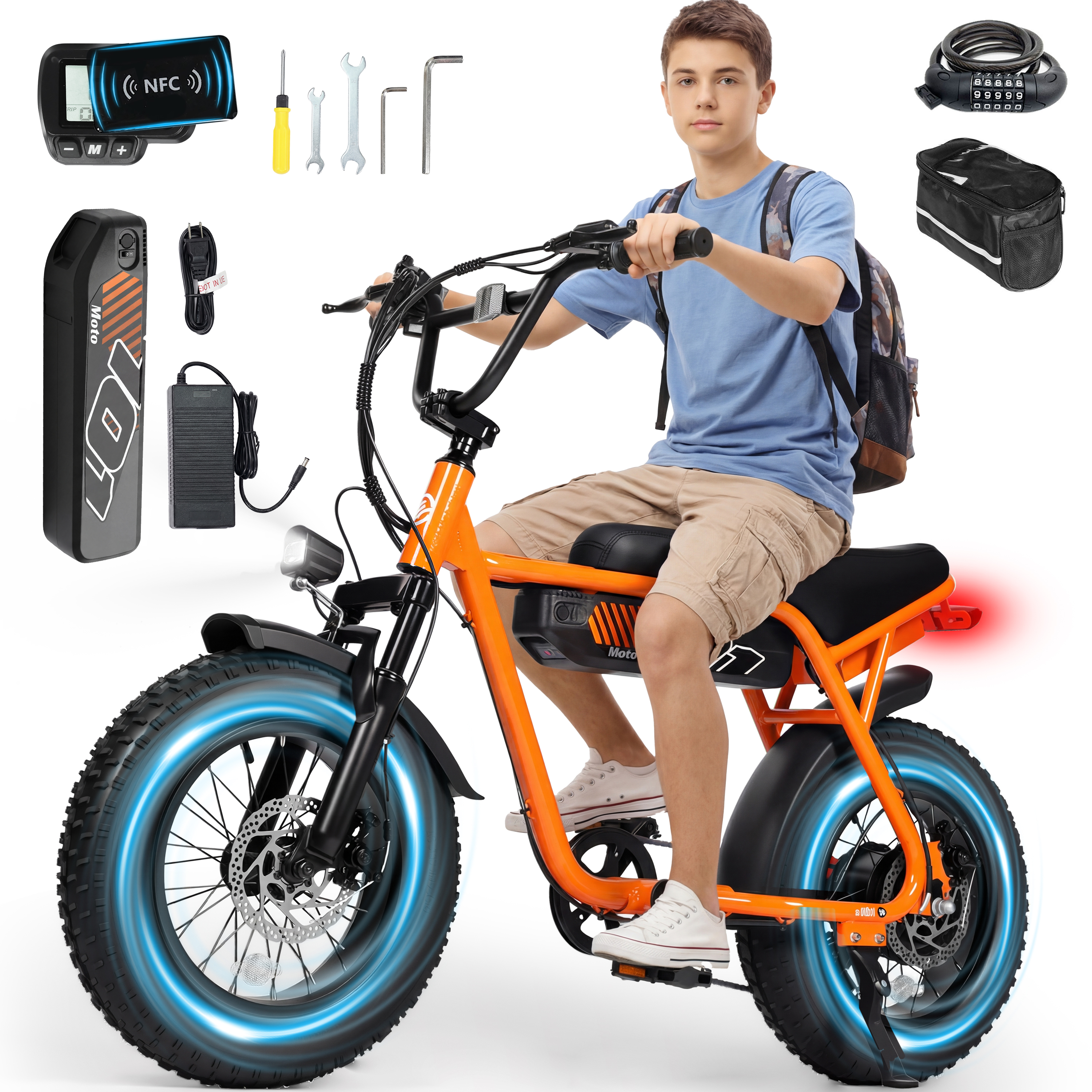 V101 Electric Bike for Teens Adults